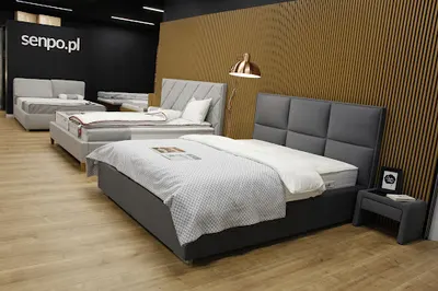 Materace i łóżka - Salon Senpo we Wrocławiu - Galeria Wnętrz Domar